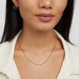 Magdalena – Delicate Gold Necklace with Fine Links