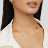 Magdalena – Delicate Gold Necklace with Fine Links