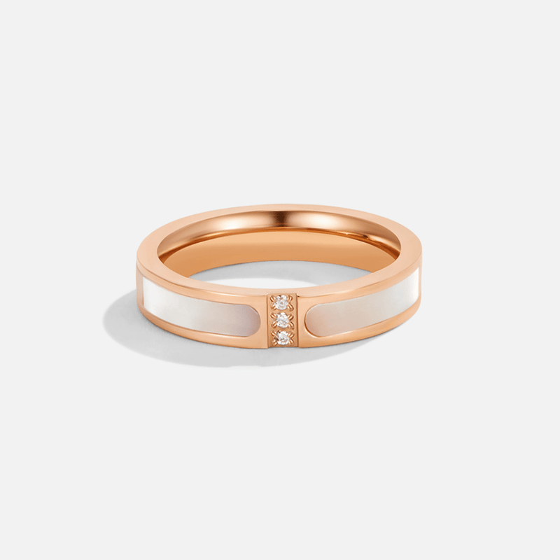 Alona Ring with Pearl