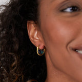 Elisabetta – Gold necklace with a medal-shaped pendant
