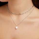 Viktorie-Marie – Double Design Necklace in Gold