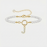 Auden Key Personalized Bracelets with Letters | Gold