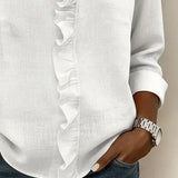 Martina - Ruffled Blouse