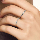 Thin Dome Ring