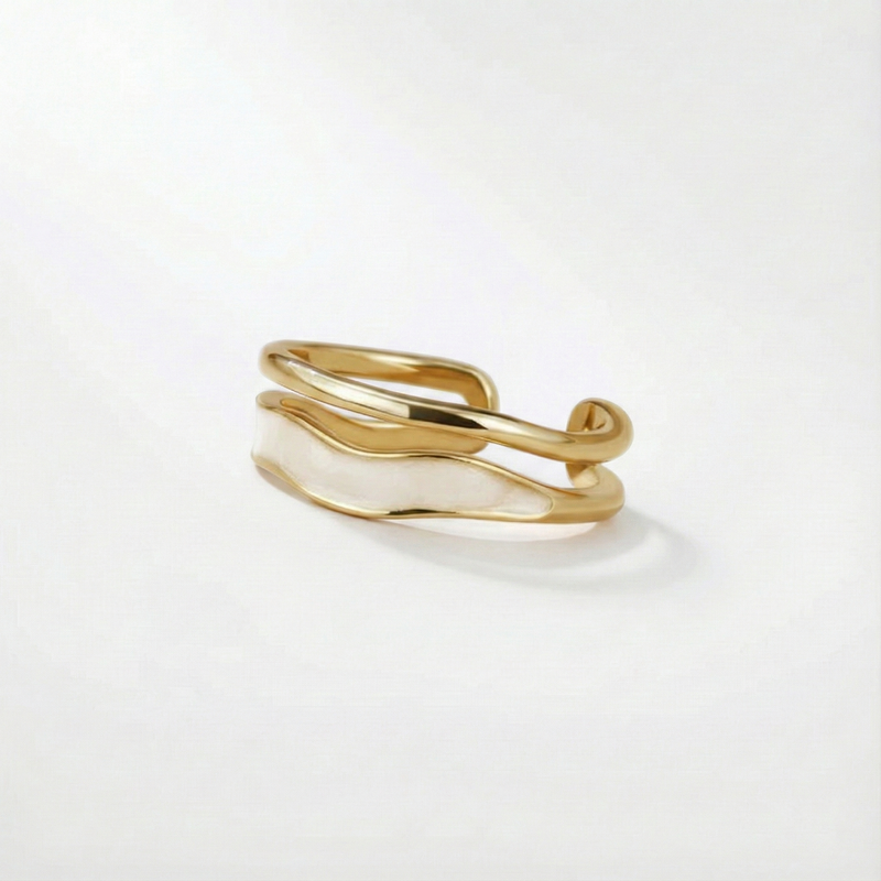 Beatrix – Minimalist Gold Ring