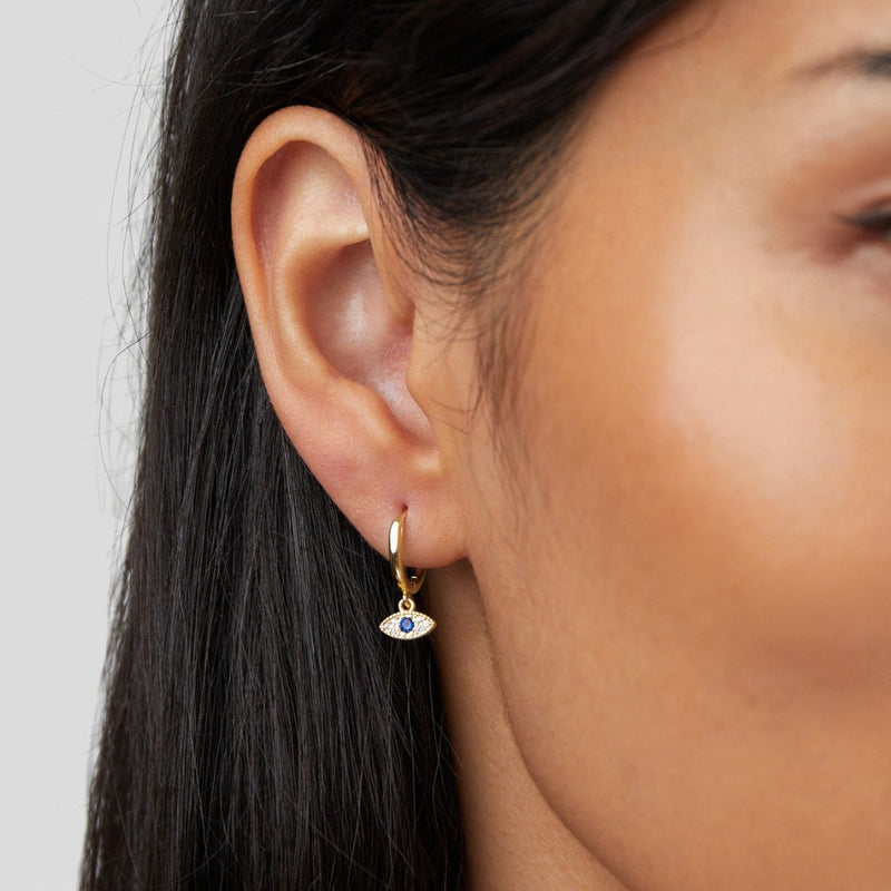 Luana – Gold Earrings with Pearls