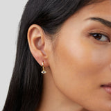 Luana – Gold Earrings with Pearls
