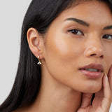 Luana – Gold Earrings with Pearls