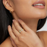 Anneliese – Bicolor Gold and Silver Ring.