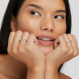 Anneliese – Bicolor Gold and Silver Ring.