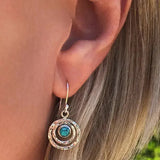 "Anna-Sofie – Boho Saturn Earrings with Turquoise Stone in Silver and Gold"

Rewritten: "Boho Saturn Earrings Anna-Sofie with Turquoise Stone in Silver and Gold"