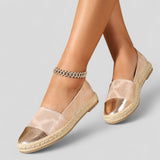 Yomara | Metallic Espadrilles