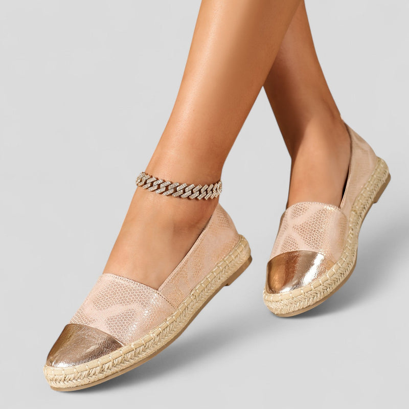 Yomara | Metallic Espadrilles