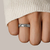 Sabina – Braided Silver Ring