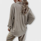 Ashley - Vintage Style Long Sleeve Blouse