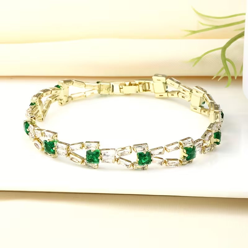 ISILDA | Green Gold Bracelet