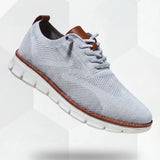 Ultra-Comfort Breathable Shoes: Light Gray