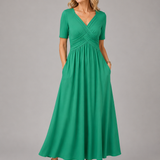 Angeli™ | Elegant Midi Dress
