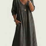 Juliette I Elegance A-Line Maxi Dress
