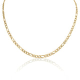 Valerie – Minimalist gold design necklace with links
