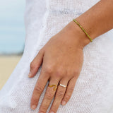 Grace - Ring with Natural Freshwater Pearl