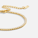 Kordelia Gold Tennis Bracelets