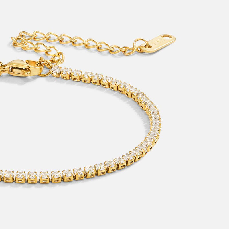 Kordelia Gold Tennis Bracelets