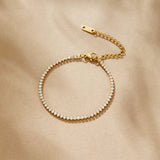 Kordelia Gold Tennis Bracelets