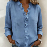 Martina - Ruffled Blouse
