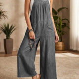 Solmira™ | Loose Denim Jumpsuit with Straps