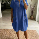 Patrícia | Maxi Dress with Front Closure