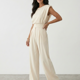 Aria | Elegant Jumpsuit with Belt
