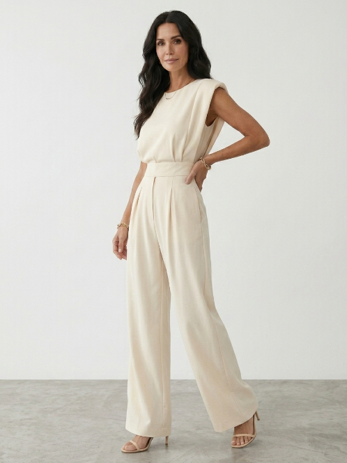 Aria | Elegant Jumpsuit with Belt