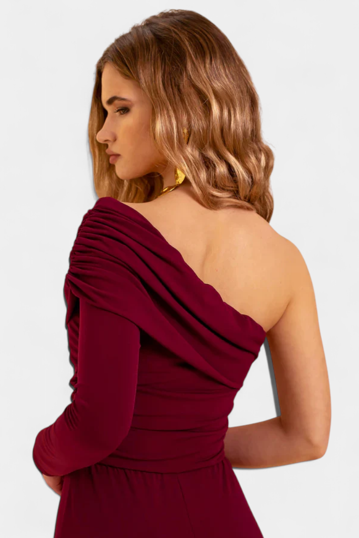 Noalla Elegant One-Shoulder Jumpsuit