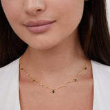Marlies – Gold necklace adorned with pearls