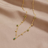 Marlies – Gold necklace adorned with pearls