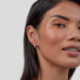 Annika – Gold Leaf Design Earrings