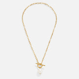 Francesca – Gold necklace with filigree pendant