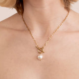 Clara-Marie - Gold Layered Design Necklace