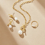 Clara-Marie - Gold Layered Design Necklace