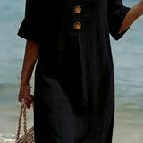 Rosalinda | Long Sleeve Textured Dress