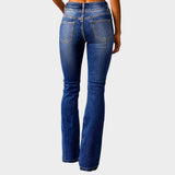 Aya™ | High-Waisted Flared Jeans