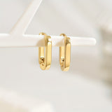 Alena - Chic Geometric Hoop Earrings