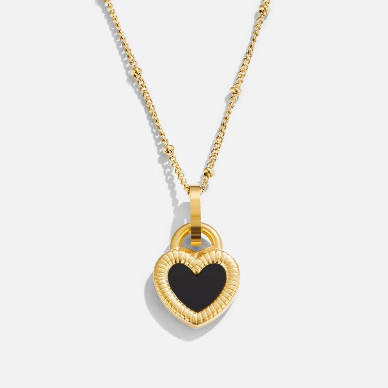 Helga – Gold Necklace with Double Pendant