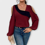Scarlett - Shirts with Square Neckline