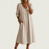 Juliette I Elegance A-Line Maxi Dress