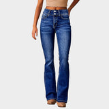 Aya™ | High-Waisted Flared Jeans