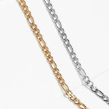 Valerie – Minimalist gold design necklace with links