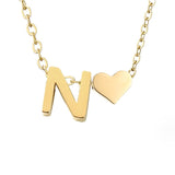 Nina – Gold Collar in V Design