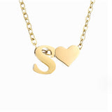 Nina – Gold Collar in V Design